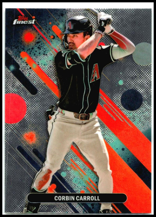 2025 Topps Finest #72 Corbin Carroll Diamondback