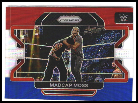 Madcap Moss #56 2022 Panini Prizm WWE Red, White and Blue