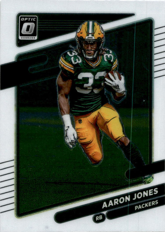 2021 Donruss Optic #91 Aaron Jones Green Bay Packers