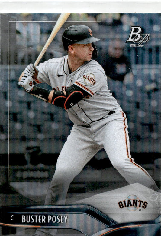2021 Bowman Platinum #49 Buster Posey San Francisco Giants