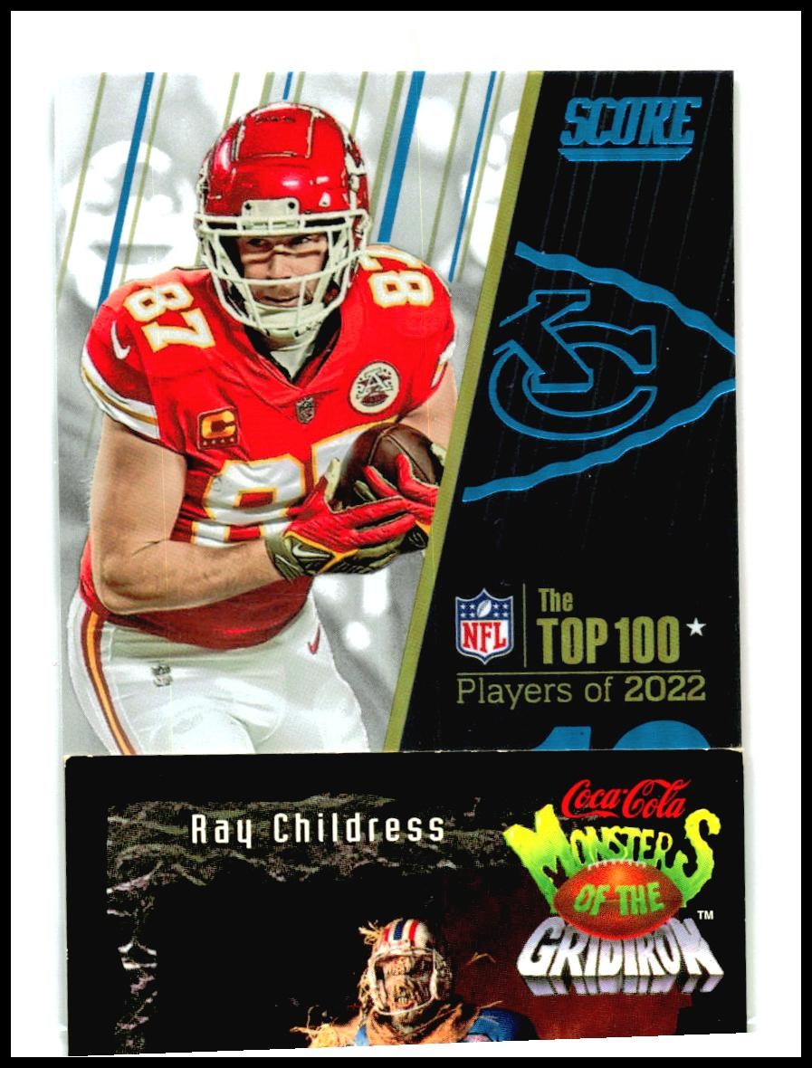 2023 Score Top 100 #10 Travis Kelce Kansas City Chiefs