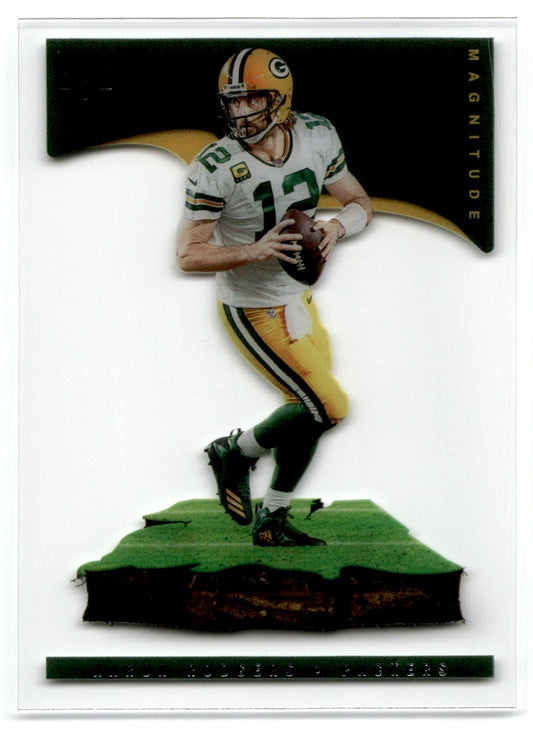 2021 Panini Chronicles Stars & Stripes Aaron Rodgers Green Bay Packers #MAG-20
