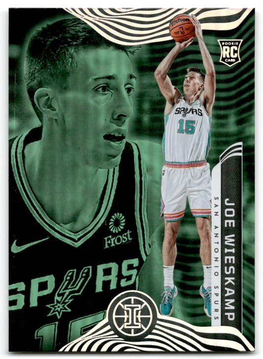 2021-22 illusions Joe Wieskamp Rookie Auto San Antonio Spurs #188