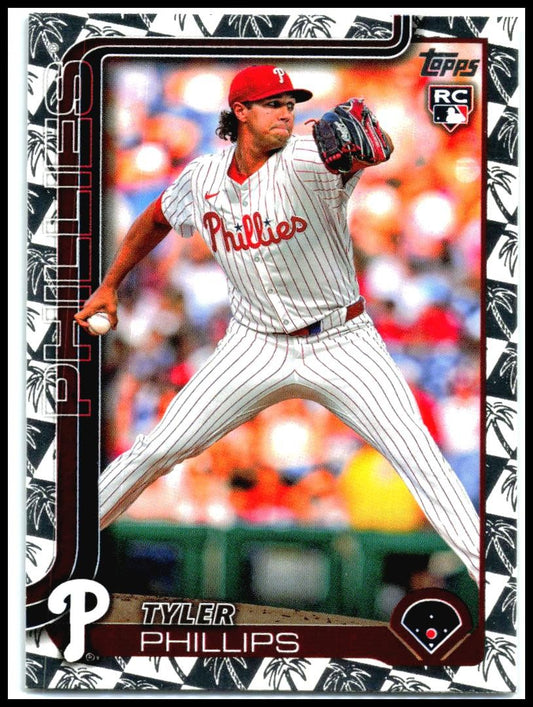 2025 Topps #293 Tyler Phillips Rookie Philadelphia Phillies
