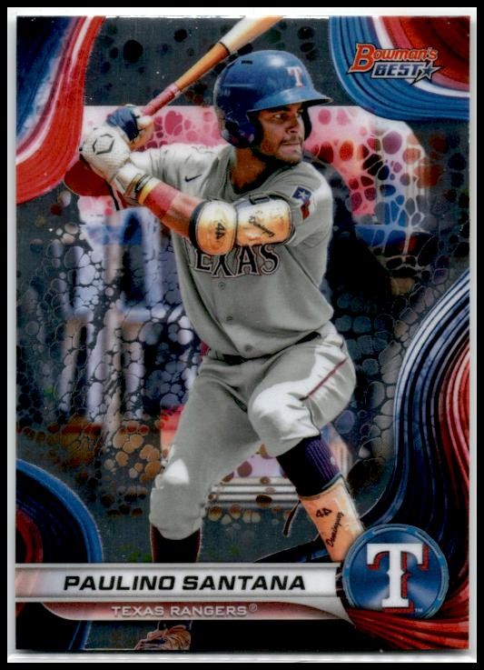 2024 Bowman's Best Prospects #TP-27 Paulino Santana Texas Rangers