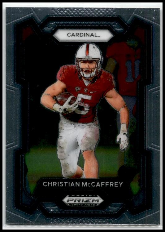 2024 Panini Prizm Draft Picks #98 Christian McCaffrey Stanford Cardinal