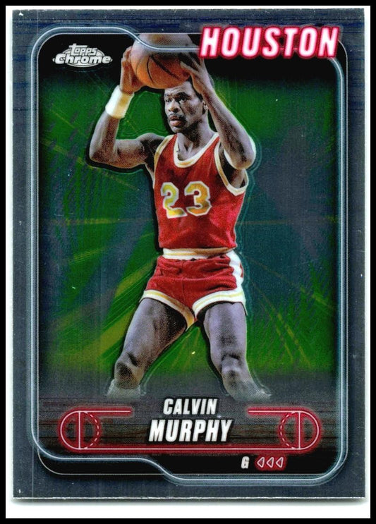 2024-25 Topps Chrome #142 Calvin Murphy Houston Rockets