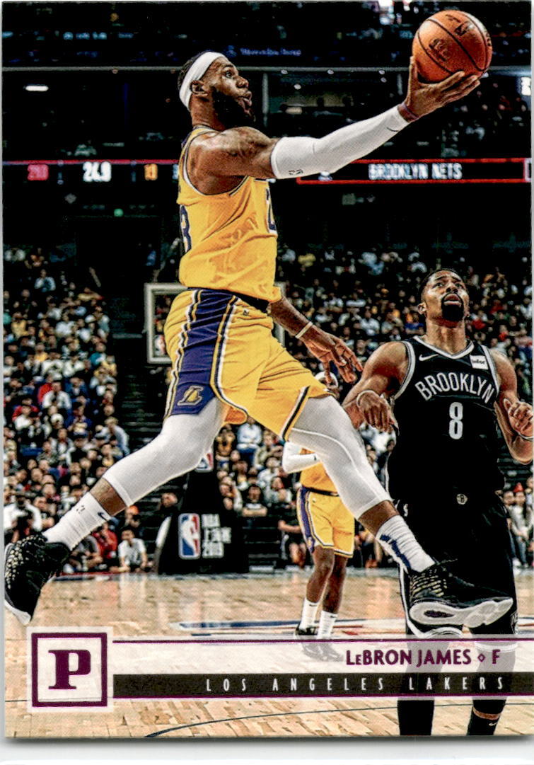 2019 Panini Chronicles Pink #112 LeBron James Los Angeles Lakers