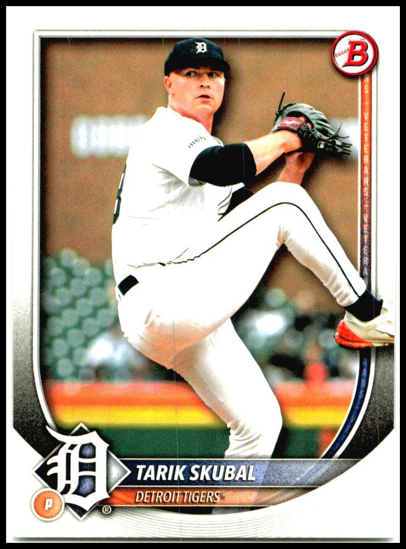 2025 Bowman #20 Tarik Skubal Detroit Tigers