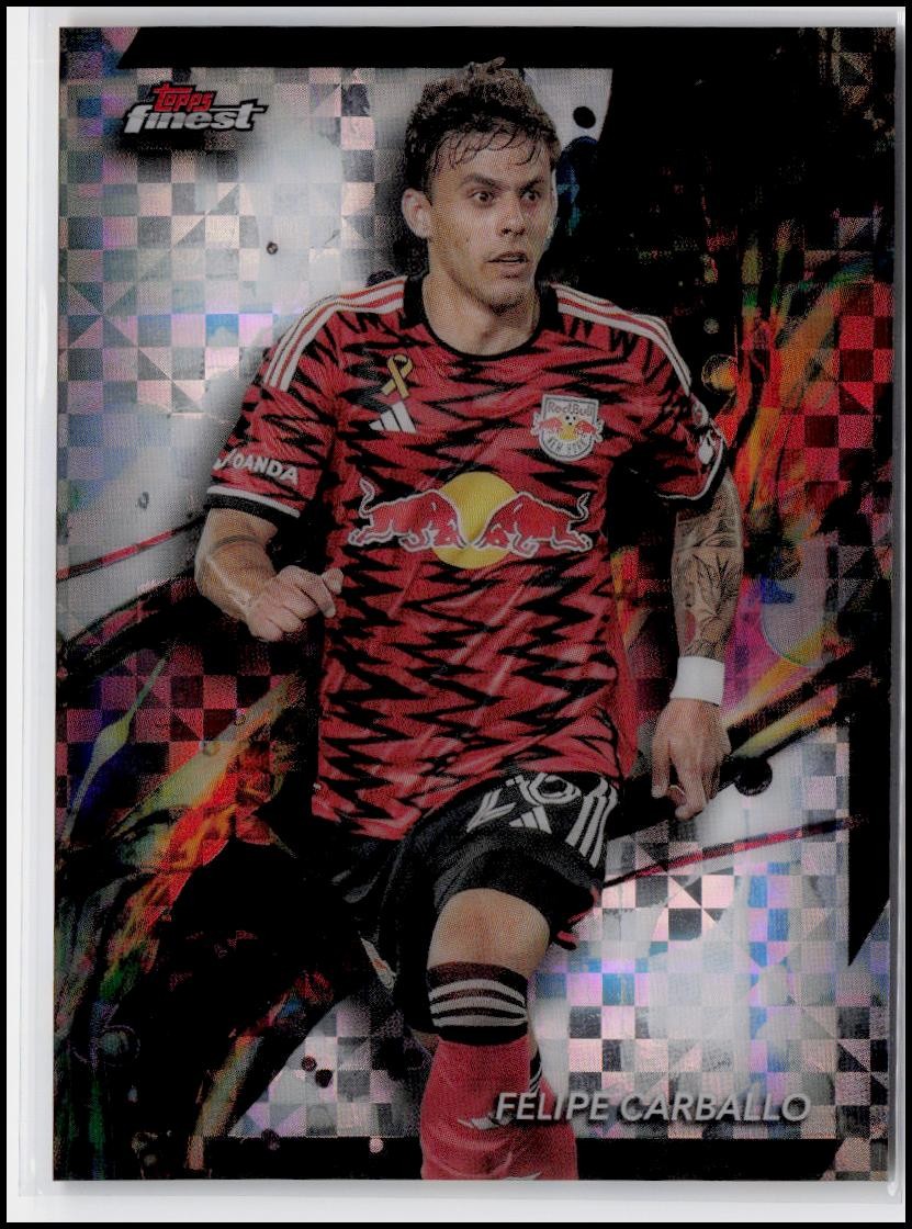 2024 Finest MLS #39 Felipe Carballo Checkerboard Refractor