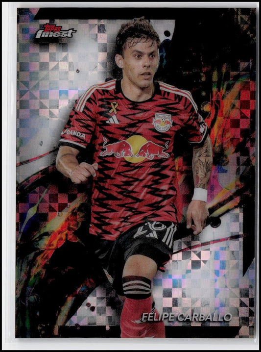 2024 Finest MLS #39 Felipe Carballo Checkerboard Refractor