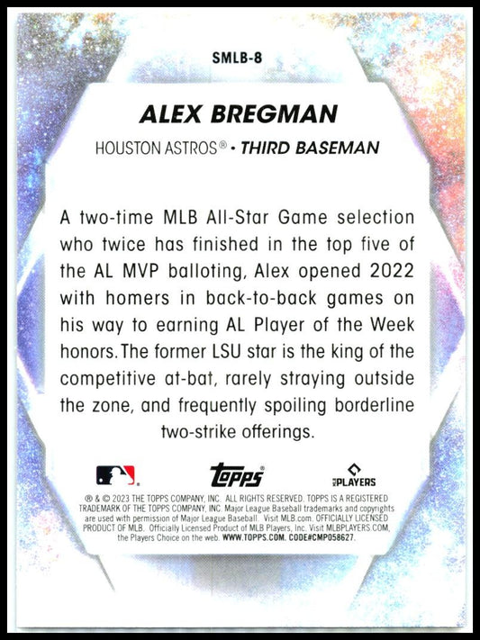 2023 Topps Stars of MLB #SMLB-8 Alex Bregman Houston Astros