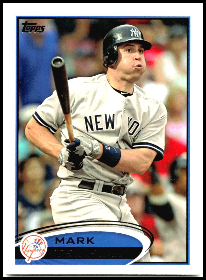2012 Topps #110a Mark Teixeira New York Yankees