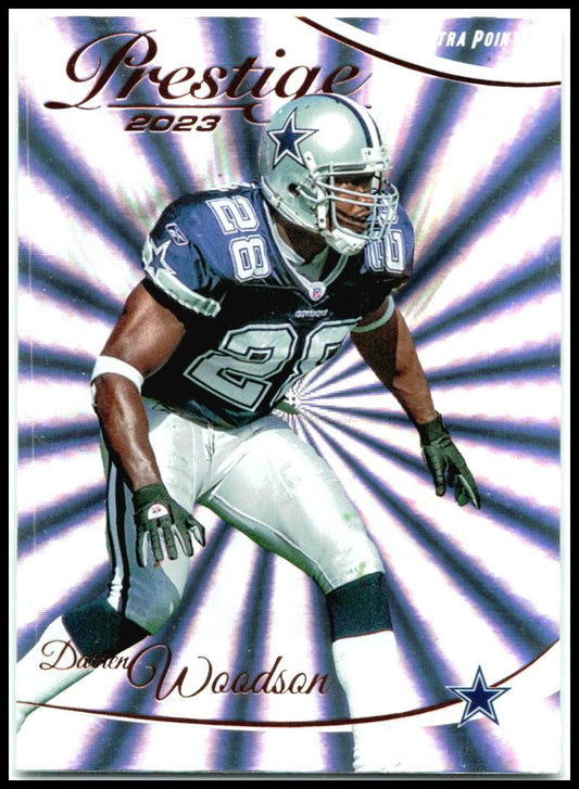 2023 Panini Prestige Xtra Points Sunburst #79 Darren Woodson Dallas Cowboys