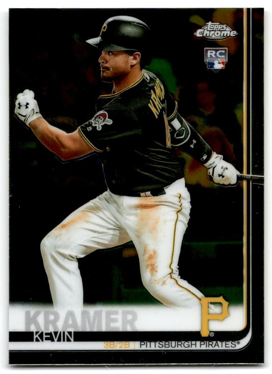 2019 Topps Chrome Kevin Kramer Rookie Pittsburgh Pirates #88