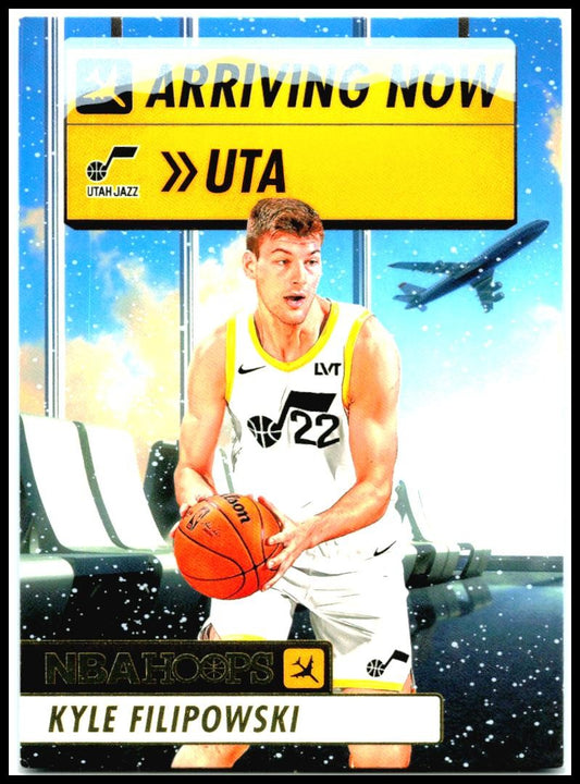 2024-25 Hoops Winter Arriving Now #17 Kyle Filipowski Utah Jazz