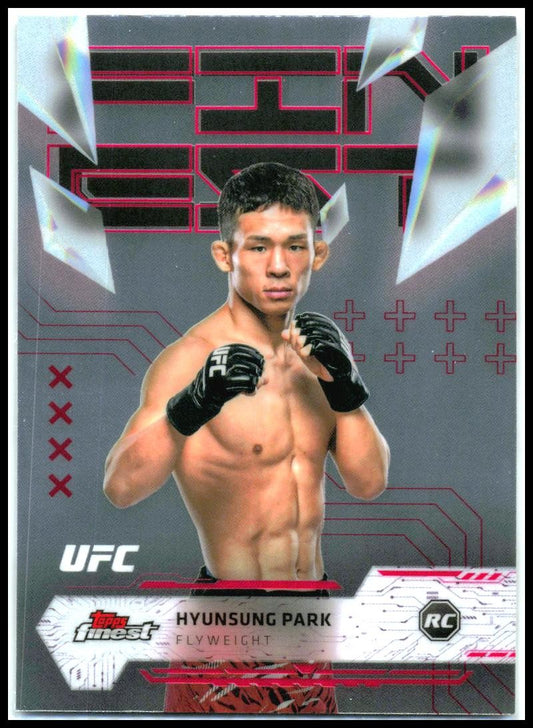 2025 Topps Finest UFC Uncommon #181 Hyunsung Park