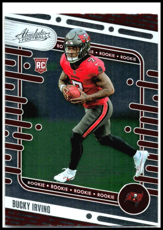 2024 Panini Absolute Retail #186 Bucky Irving Rookie Tampa Bay Buccaneers