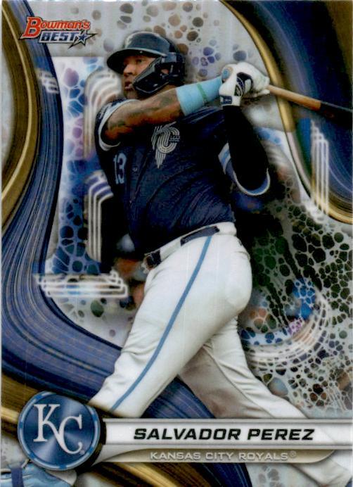 2024 Bowman's Best Refractors #31 Salvador Perez Kansas City Royals