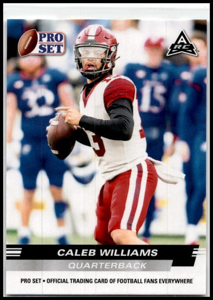 2022 Pro Set Draft #PS-04 Caleb Williams Oklahoma Sooners