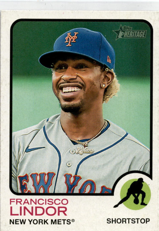 2022 Topps Heritage #196 Francisco Lindor