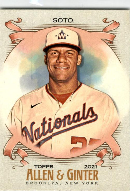 2021 Topps Allen & Ginter #74 Juan Soto Washington Nationals