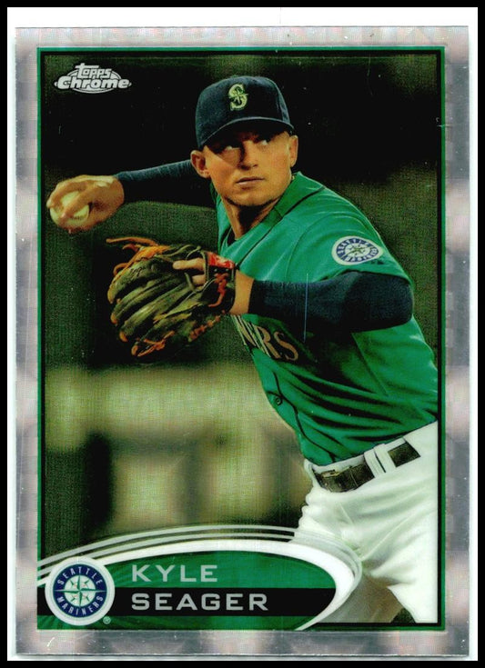 2012 Topps Chrome X-Fractors #219 Kyle Seager Seattle Mariners