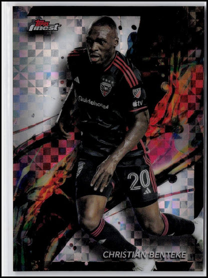 2024 Finest MLS #20 Christian Benteke Checkerboard Refractor