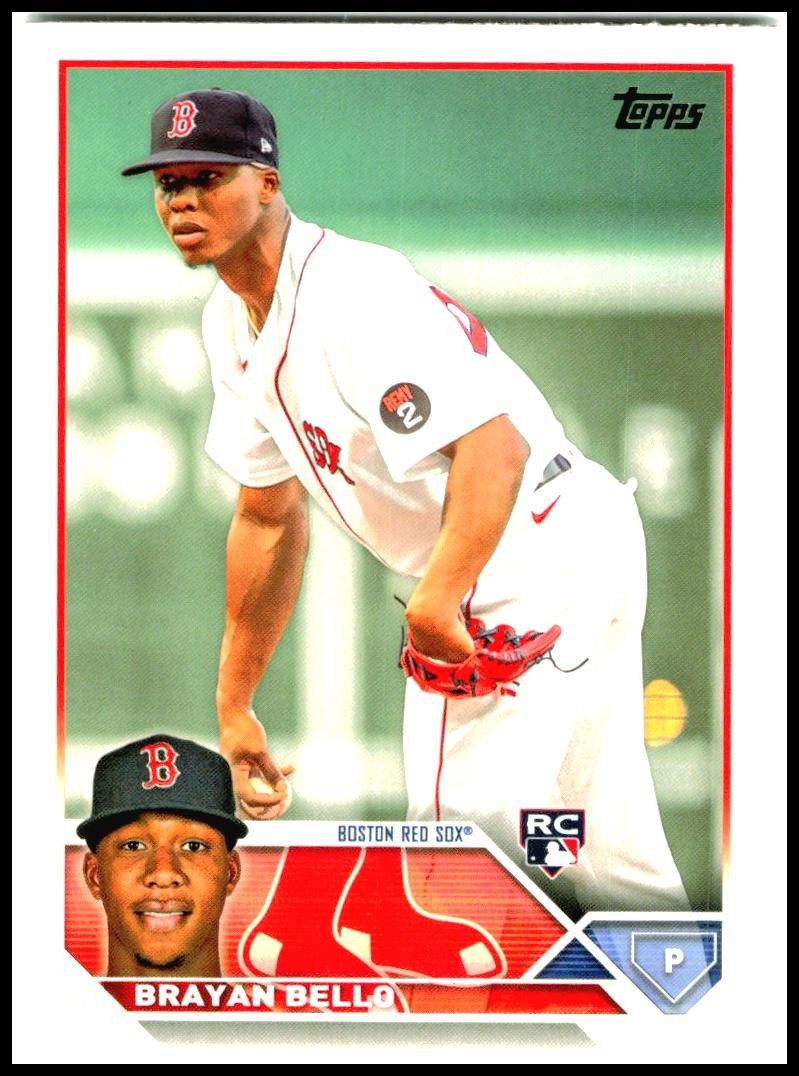 2023 Topps #185 Brayan Bello Boston Red Sox