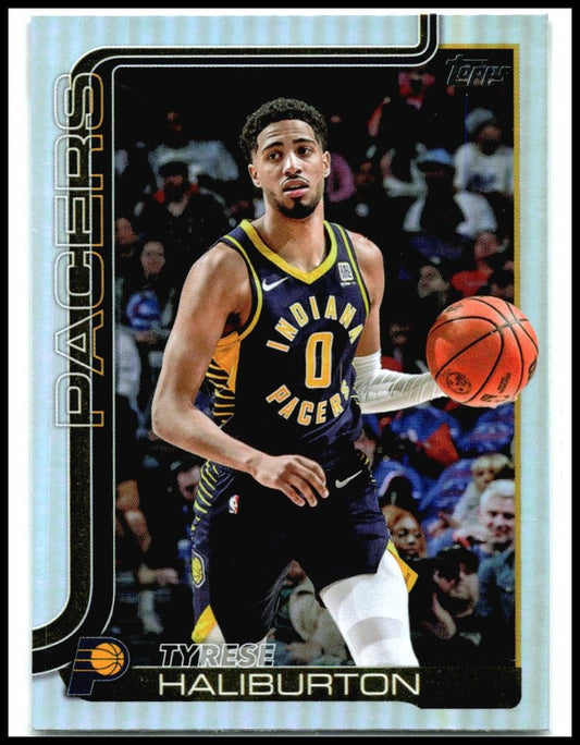 2025-26 Topps Rainbow Foilboard #47 Tyrese Haliburton Indiana Pacers