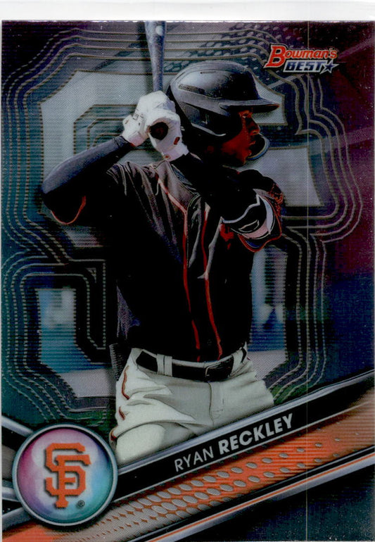 2022 Bowman's Best #TP-15 Ryan Reckley San Francisco Giants