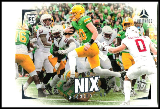 2024 Panini Luminance #178 Bo Nix Rookie Denver Broncos