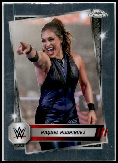 2025 Topps Chrome WWE #48 Raquel Rodriguez