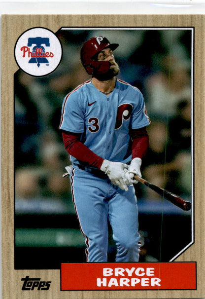 2022 Topps #252 Bryce Harper Philadelphia Phillies.