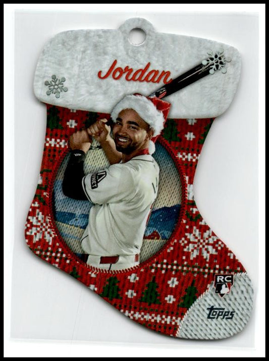 2024 Topps Holiday Stocking Die Cut Ornaments #SDC-4 Jordan Lawlar Arizona