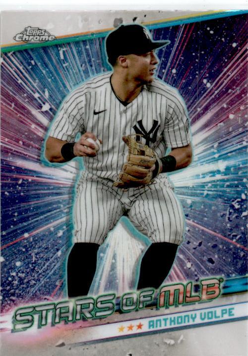 2024 Topps Update Stars of MLB Chrome #CSMLB-76 Anthony Volpe