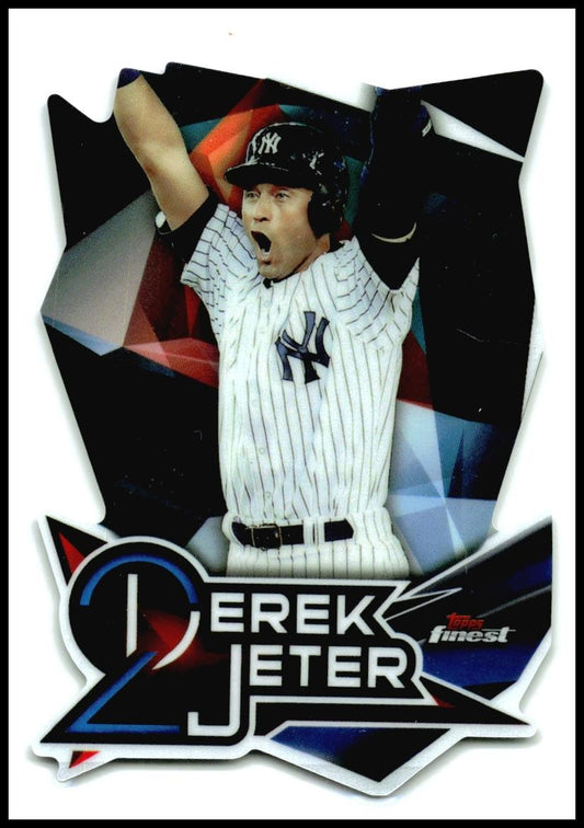 2015 Topps Finest Careers Die-Cuts Derek Jeter #FC-10 # Yankees
