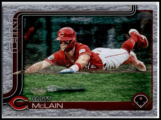 2025 Topps Sandglitter #647 Matt McLain Cincinnati Reds
