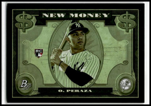 2023 Bowman Platinum New Money #NM-3 Oswald Peraza New York Yankees