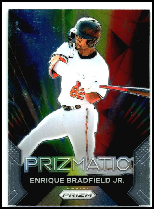 2024 Panini Prizm Prizmatic #12 Enrique Bradfield Jr. Baltimore Orioles