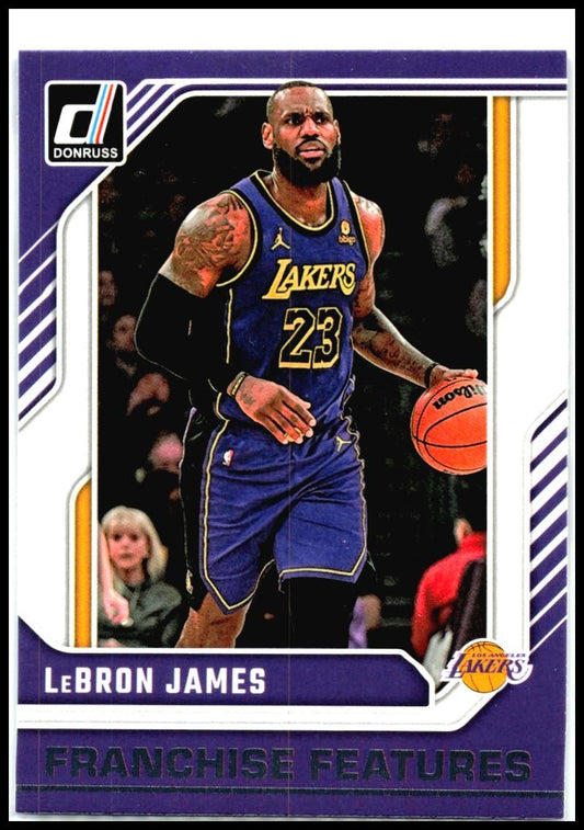 2024-25 Donruss Franchise Features #15 LeBron James Los Angeles Lakers
