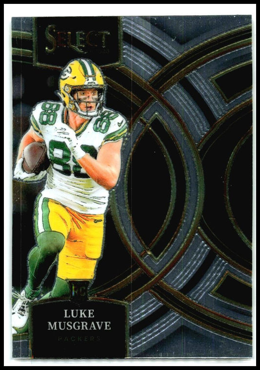 2023 Panini Select #166 Luke Musgrave Green Bay Packers