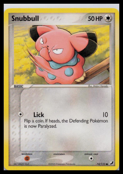 Unseen Forces #74/115 Snubbull