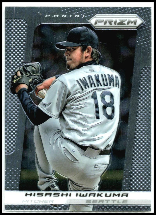 2013 Panini Prizm #164 Hisashi Iwakuma Seattle Mariners