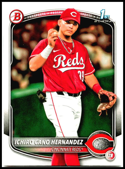 2025 Bowman Prospects #BP-18 Ichiro Cano Hernandez Cincinnati Reds