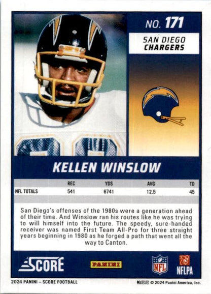 2024 Score #171 Kellen Winslow Stars #/399