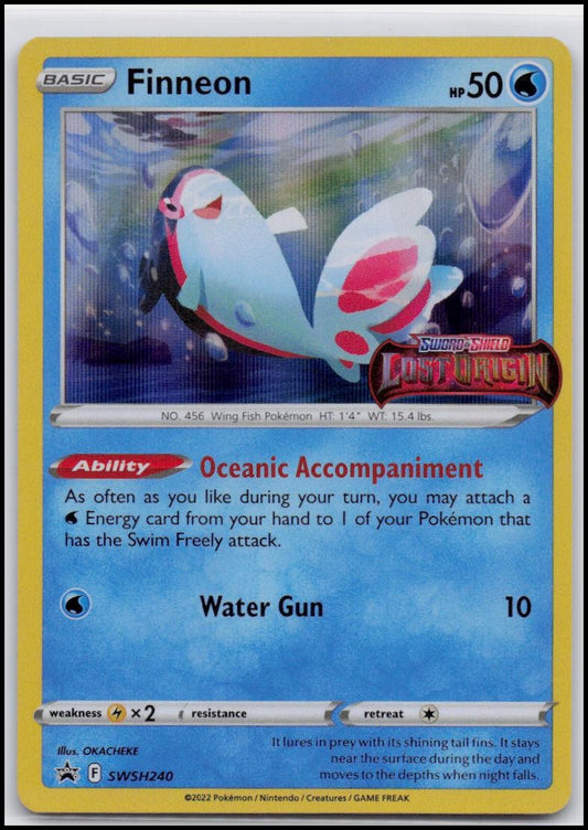 SWSH: Promo Cards #SWSH240 Finneon PreRelease