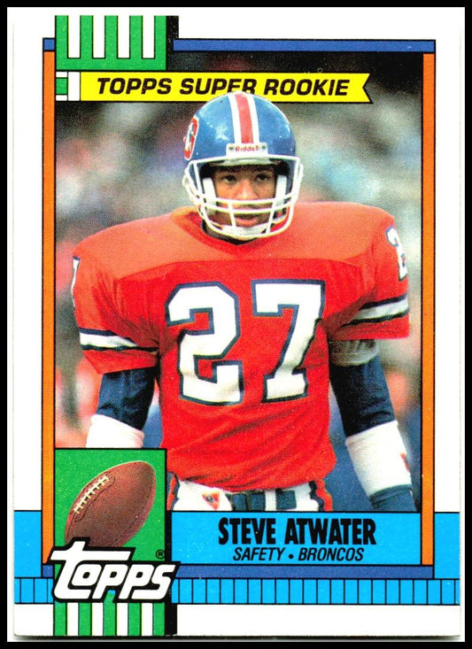 1990 Topps #29 Steve Atwater Rookie Denver Broncos