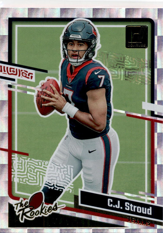 2023 Donruss The Rookies #21 C.J. Stroud Houston Texans