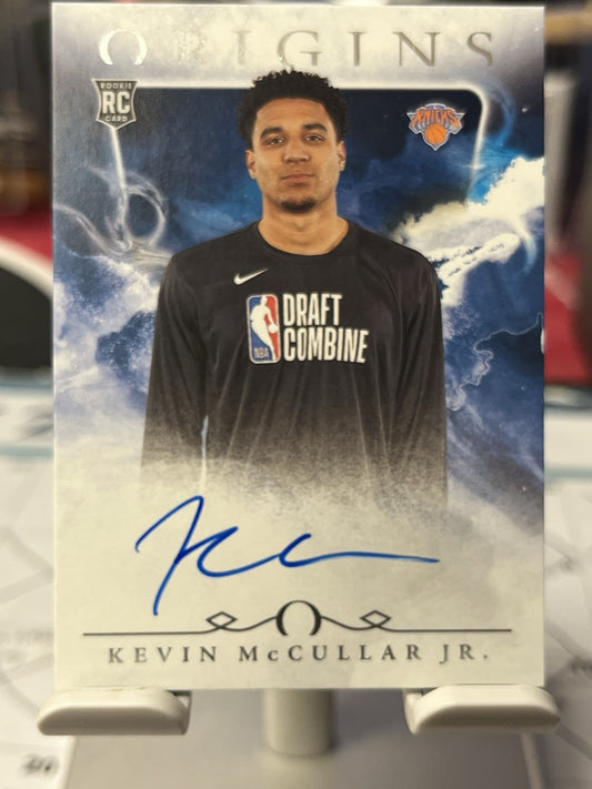 2024-25 Origins RA-KMJ Kevin McCullar JR Auto New York Knicks